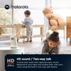 Motorola Nursery PIP15 Audio Baby Monitor, Dual Room HD Infant