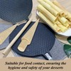 PLLDVEFD 3 Pieces Wooden Conical Mold, Ice Cream Cone Mold,