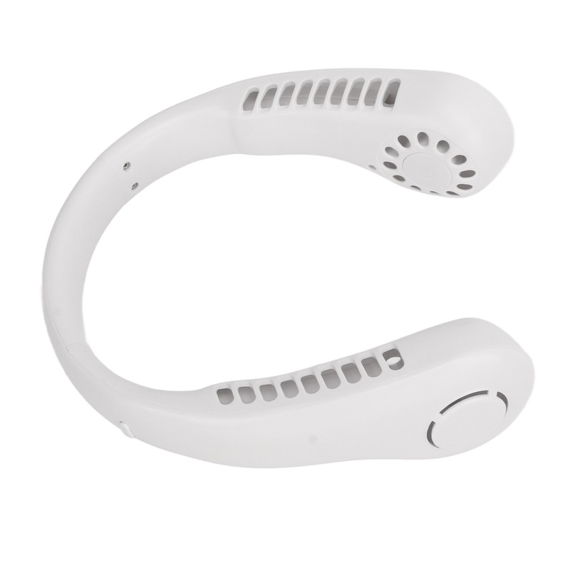 Portable Neck Fan USB Rechargeable Comfortable Cooling Bladeless Neck Fan