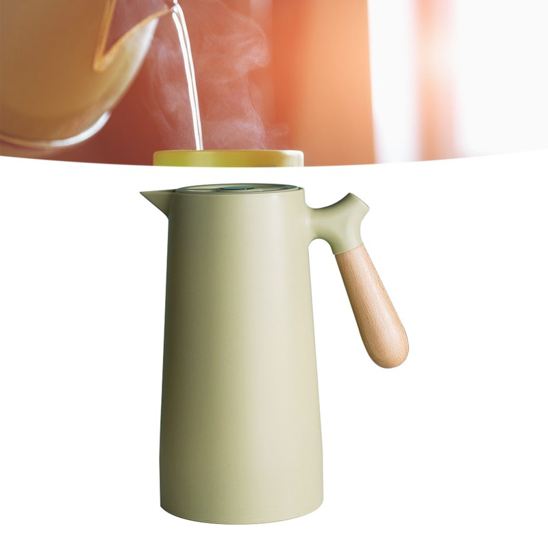 Insulated Vacuum Kettle Pot for Tea Water and Coffee Glass