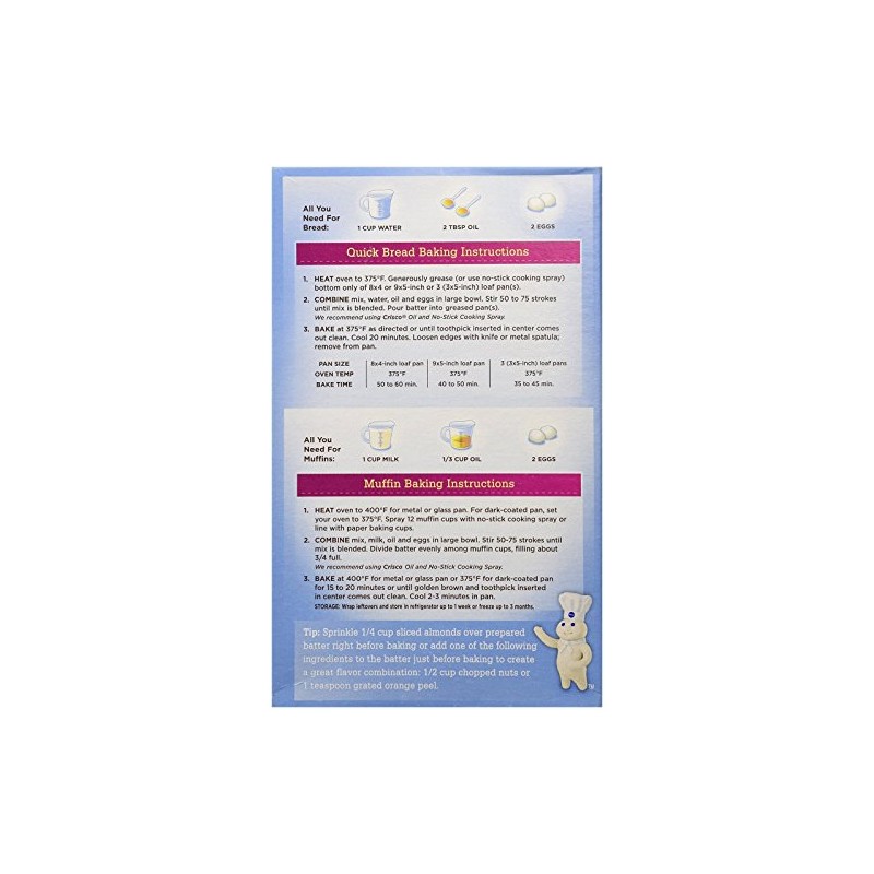 Pillsbury Cranberry Quick Bread Mix - 15.6 oz