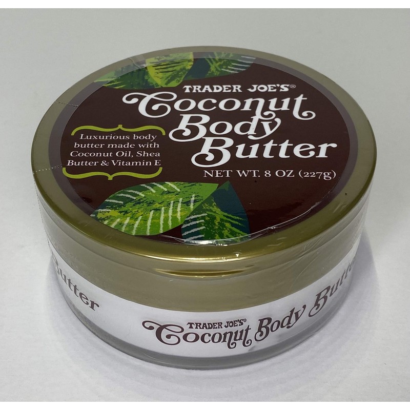 Trader Joe's Coconut Body Butter 8 oz