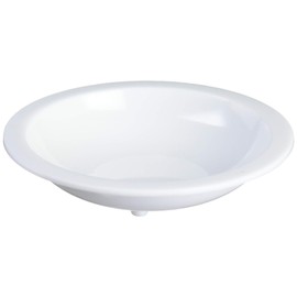 Wave White Paint Dish Shallow Round Bottom/6 Piece Plastic Model Paint Tool Om – 183 