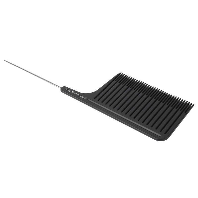 Hair Highlight Comb, Highlight Comb, Stainless Steel Rat Tail Comb