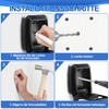 DYDHRER Key Safe with Number Code, 12 Digits, Waterproof, Key