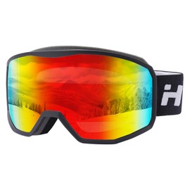 Hioutdoor Skibrille Snowboardbrille 100% UV-Schutz Anti-Fog OTG Unisex Helmkompatibel Double Lens Winddicht Schaumstoffpolsterung für Skifahren Snowboard Motorrad Outdoor Aktivitäten