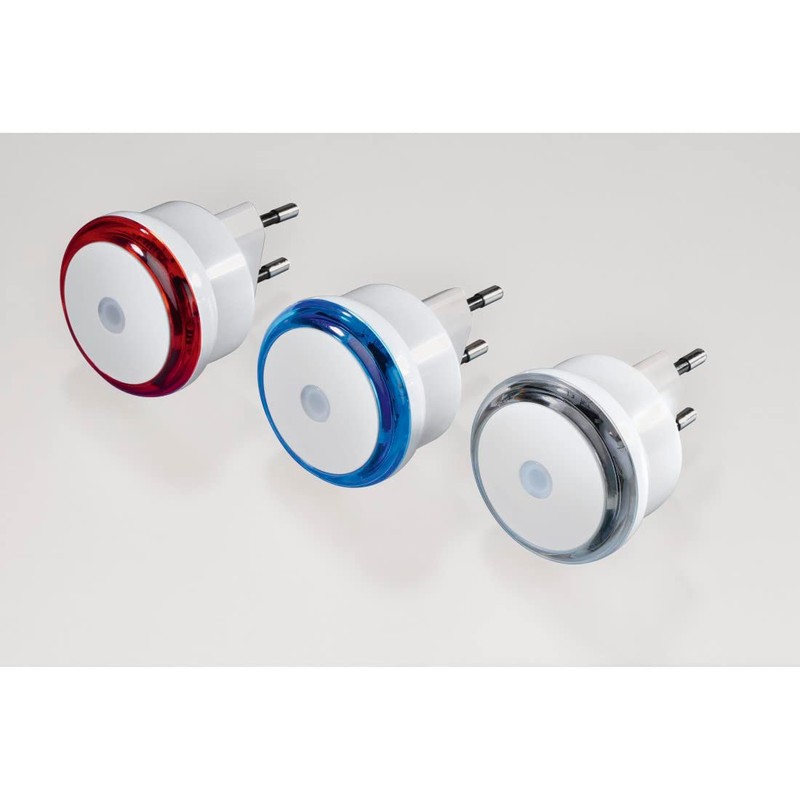 Hama LED Night Light for Socket, Night Sensor (Orientation Light,