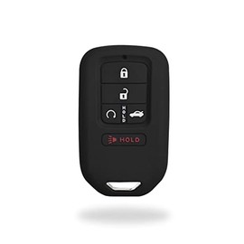 Funda para llave de Auto compatible con Honda Civic, Accord, Pilot y CRV de 5 Botones. Cubre llaves de Silicón para llave de Auto. Protector de llaves para Honda. Carcasa para llaves. Car Key Cover