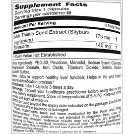 Madaus Legalon 140mg 60 Capsules (One Pack)