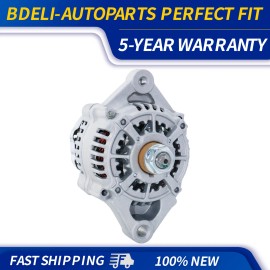 BDELI New Alternator for Kubota L2900 L2900Dt L3010 L4200 L4310 3407075601 X612190