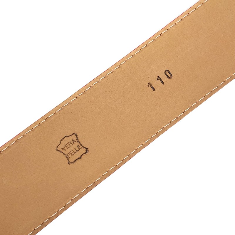 Handmade Leather Belt 110cm 38mm - Replacement without Buckle Handmade