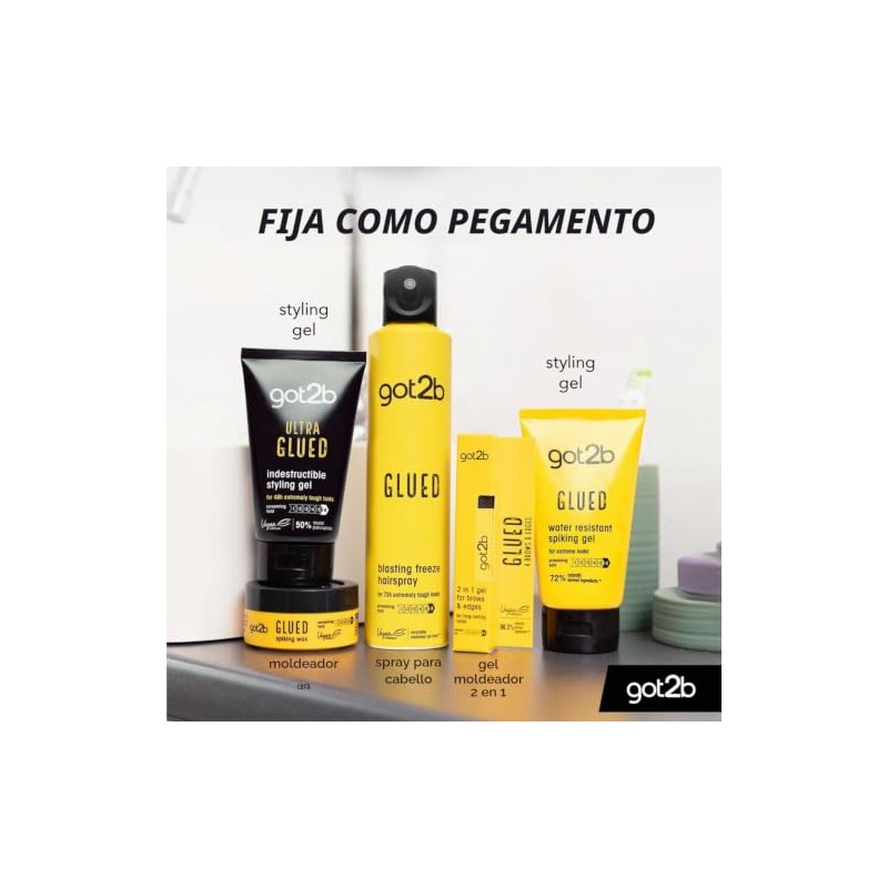 Schwarzkopf Got2b Glued Styling Spiking Glue Water Resistant (150ml) -