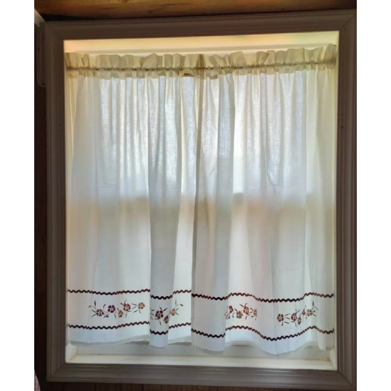CHF Industries Window Curtains One Tier Pair 58 x 24