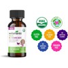 Organic Baby Multivitamin Drops, Cherry Flavor Liquid for Infants &