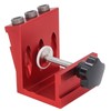 Pocket Hole Jig Set Aluminum Alloy Pocket Dowel Hole Jig