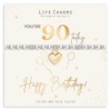 Life Charms Happy 90th Birthday bracelet