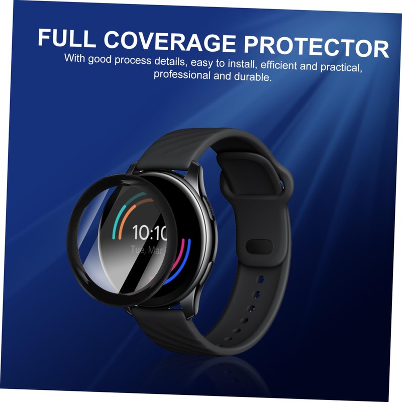 MERRYHAPY 3pcs Full Coverage Screen Protector for Watch Scratch Protective