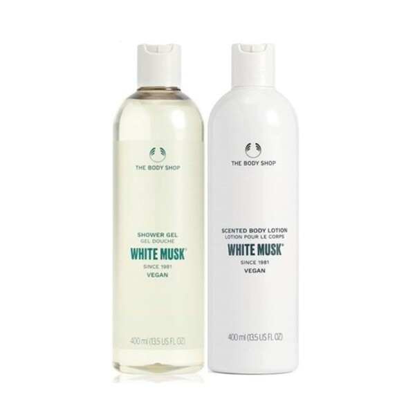 Daegu Department Store The Body Shop White Musk 400ml 2-piece
