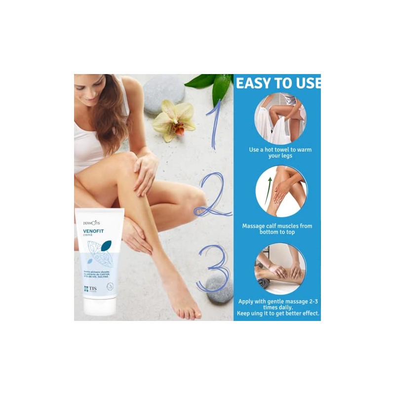 VenoFIT Cream for Varicose Veins, Venous Circulation Disorders, Brittle Capillaries,