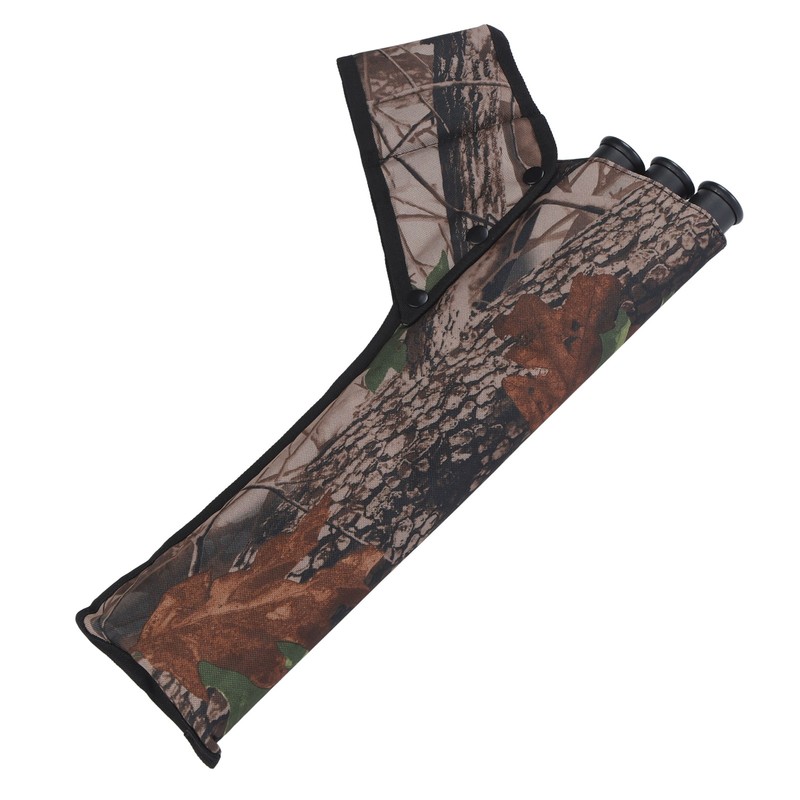 3 Tubes Hip Quiver Waist Hanged Arrow Archery Carry Bag