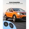 Vaticas Front Fog Light Covers Fit for Nissan Rogue Sport