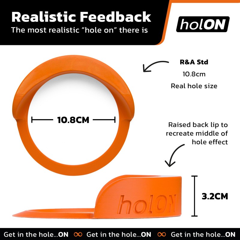 Holon Indoor Putting Hole “ON” Realistic Practice Putting Cup Indoor