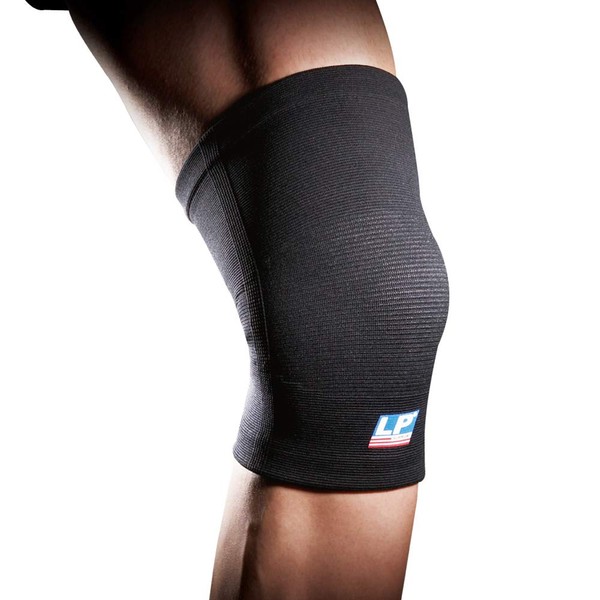 LP SUPPORT 647 - Knee Brace For Knee Pain, Muscle Recovery, Arthritis Pain Relief, Sport Injury Recovery - Knee Sleeves For Weightlifting, Basketball, Hiking, Biking, Jogging and Gym, For Adults and Youth (Medium)