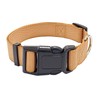AiTodos® Dog Collar - Brown Nylon Adjustable Breathable Anti Bite