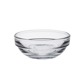 Duralex 6 cm LYS Stacking Bowl, Pack of 4, Transparent