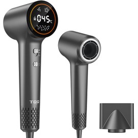 TQQ Haartrockner, 400 Million Plasma Ionen Fön, 110.000 U/min Bürstenloser Motor Schnelles Trocknen Föhn, 57dB Geräuscharm Haarföhn für Zuhause, Reisen