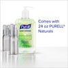 PURELL Advanced Hand Sanitizer Naturals + Refillable Aluminum Bottles, (2)