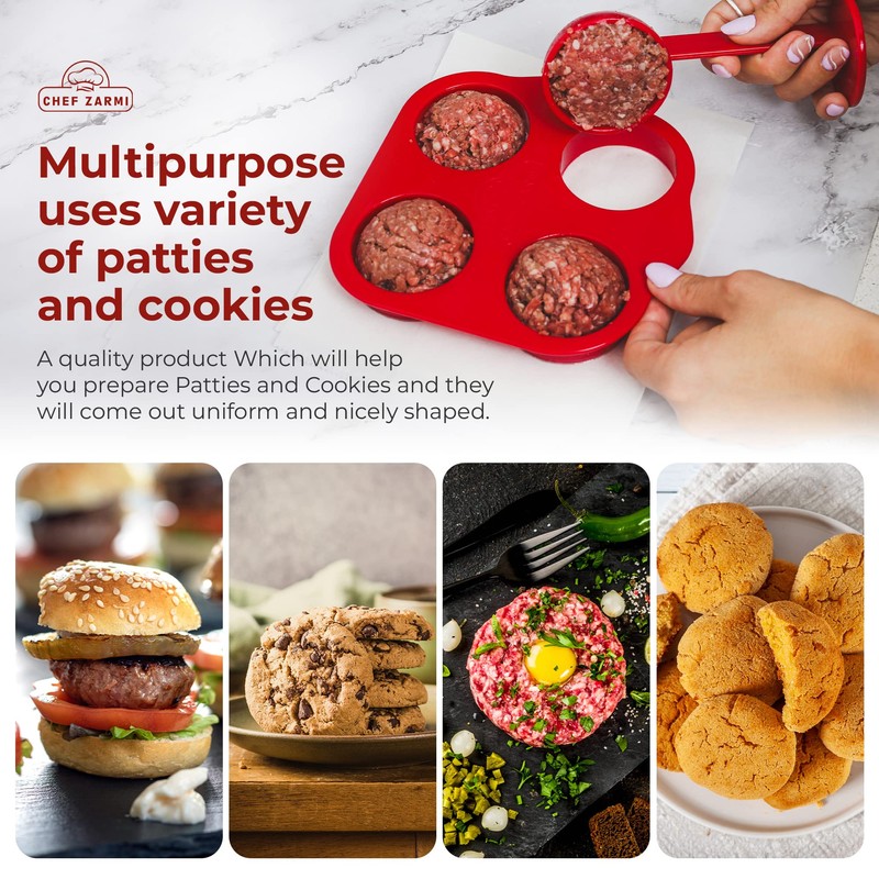 Create Perfectly Sized, Delicious Mini Hamburgers & Cookies with Chef