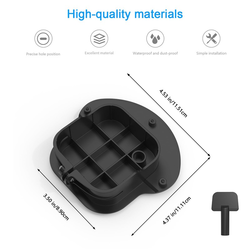 TIUIHU Sun Rain Shade Camera Cover Compatibility with Ring Floodlight