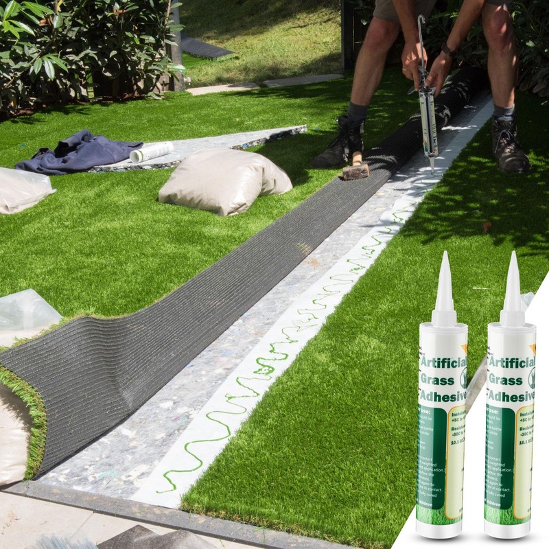 Threlaco 1 Tube Turf Glue for Artificial Grass 10 oz