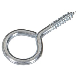 The Hillman Group 35227 Screw Eye, 0 x 2-7/8-Inch, 6-Pack