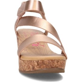 Blowfish Malibu Girls Loverli-k Wedge Sandal, Pearl Rosegold, 5 Big Kid