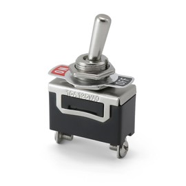 Itisyou Toggle Switch Waterproof Switch 15A 250V / 20A 125V 2 Terminal ON OFF Power Button Switch 2 Pole