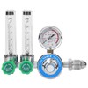 WX‑55X‑2L Argon Regulator Dual Tube Gas Flowmeter Pressure Reducer CGA540