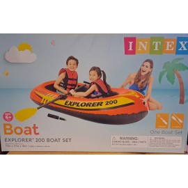 Intex NIB Intex Explorer 200 Boat Set