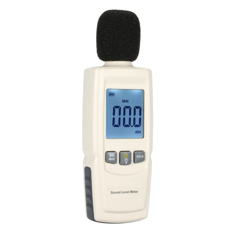 LCD Digital Sound Level Meter Noise Volume Measuring Instrument Decibel