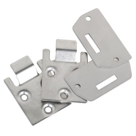 waltyotur 2 Set Golf Cart Seat Bottom Hinge and Plate 71610-G01 71609-G01 Replacement for EZGO Medalist TXT Gas and Electric Models 1995-Up