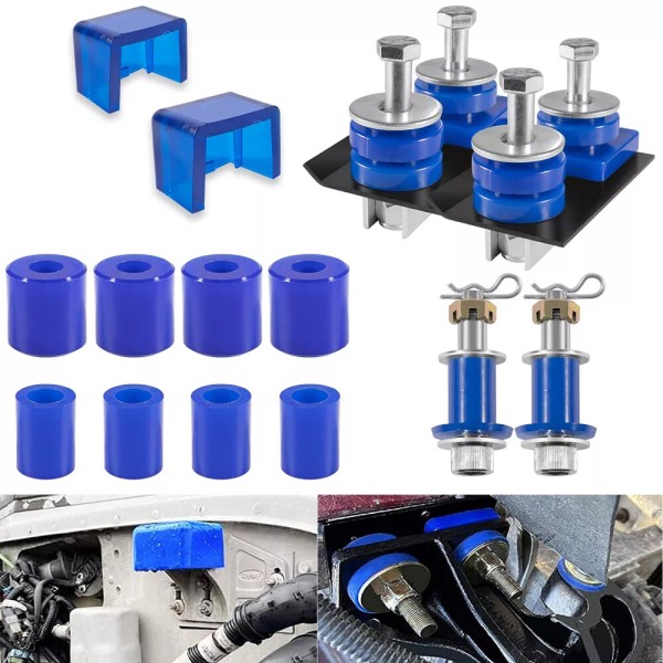 VMSHOP for Peterbilt 379 Hood Roller Bushings + Engine Hood
