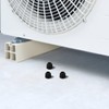 DECHOUS 3pcs Air Conditioner Rubber Anti-Vibration Rubber Pad Shock Absorber