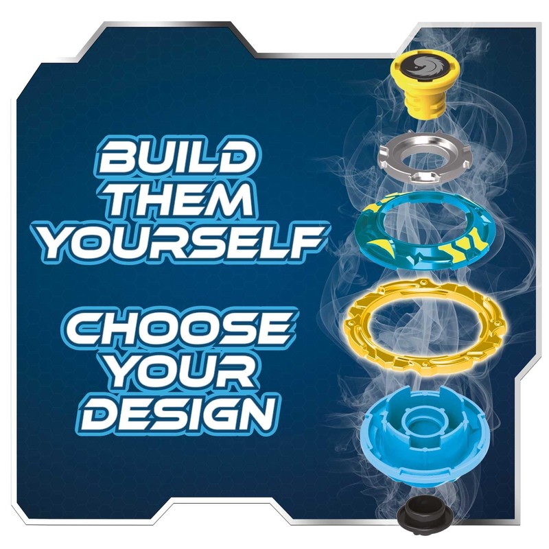 CRAZE Blade Battle Spinner Starter Set Evolution Xyrox - Metal