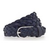 Vanzetti Braided Women's Belt W100 Navy, navy