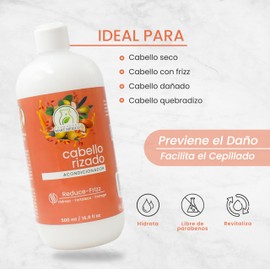 Acondicionador Para Rizos Hidratante Productos Mart Mexico 500 Ml