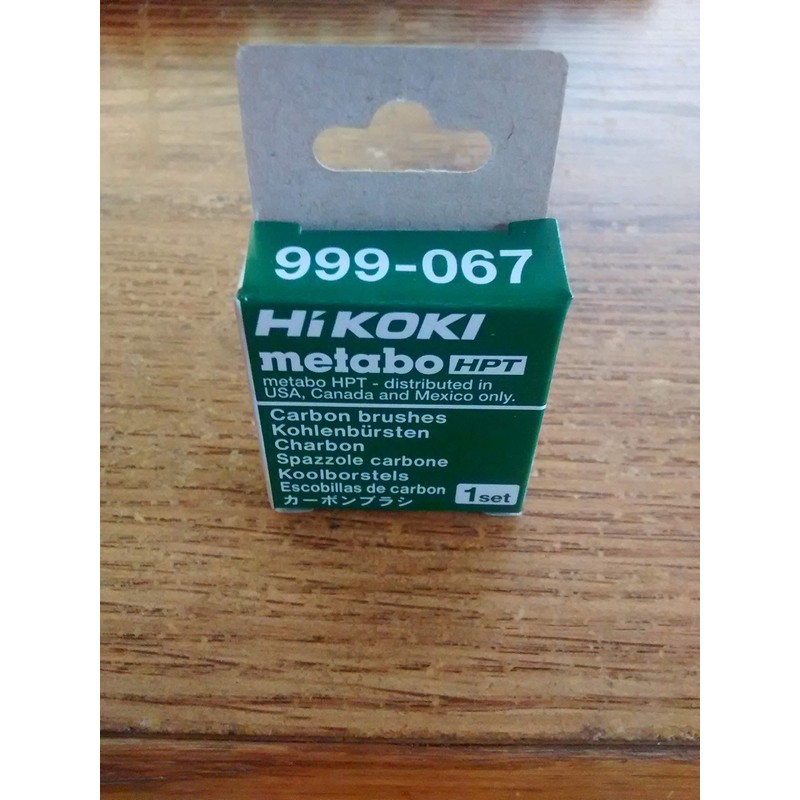 Hitachi 999067 Carbon Brush 6.5X7.5X14 1Pair Part