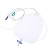 5Pcs Urinary Drainage Bag Thickened PVC Anti Reflux Disposable Urine