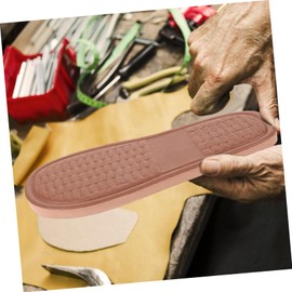 COHEALI 1 Pair Handmade Slipper Soles Shoe Supple Soles Anti-Skid Metatarsal Pads Convenient Foot Cushion Professional Shoe Cushion Men and Women Foam Household Products Round Head