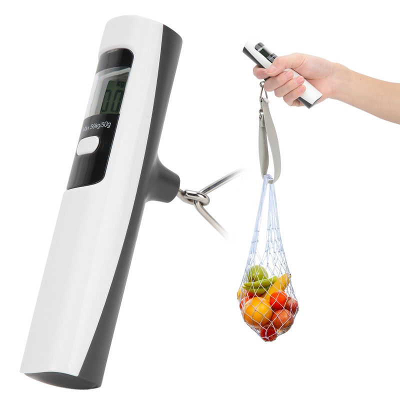 Pocket Scale with LCD Display Battery Free Portable Luggage Scale